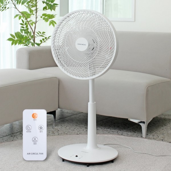 페오펫몰,대우 DEF-140F 에어 서큘팬 선풍기 (리모컨 포함)