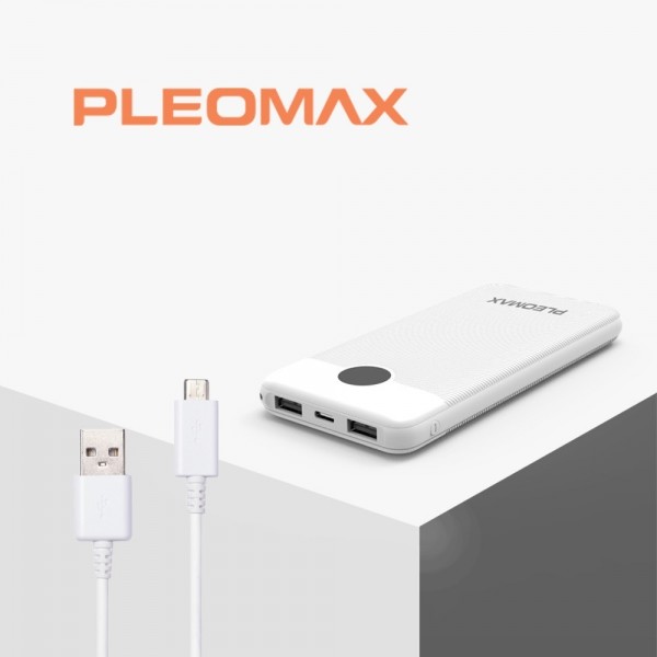 페오펫몰,[반려인혜택] 플레오맥스 10,000mAh 고속 충전 보조 배터리 IPB-1000P