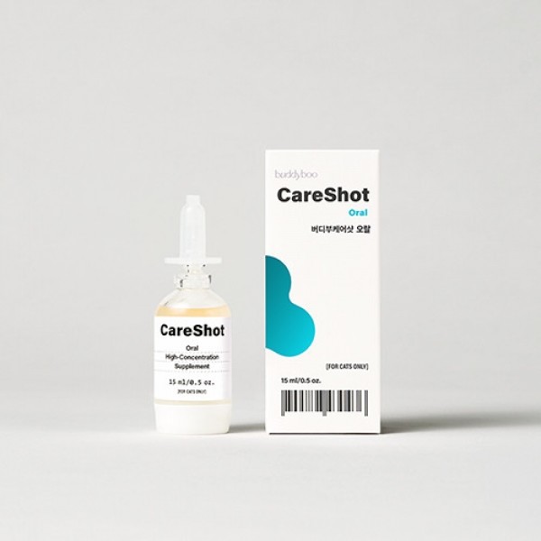 페오펫몰,[버디부] 케어샷 오랄 구강영양제 15ml