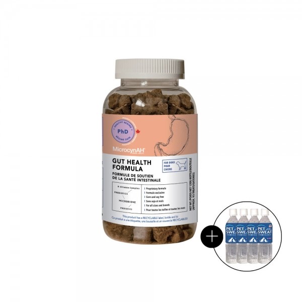 페오펫몰,마이크로신 도그 장 건강 120g 펫스웨이트 증정 500ml 4개