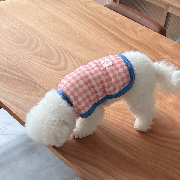 페오펫몰,우니토 아가일 판초 조끼