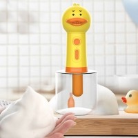 딩동펫 반려동물 프리미엄 목욕 오리 자동거품기