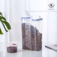 딩동펫 반려동물 강력밀폐 사료보관통 2.5L 2개