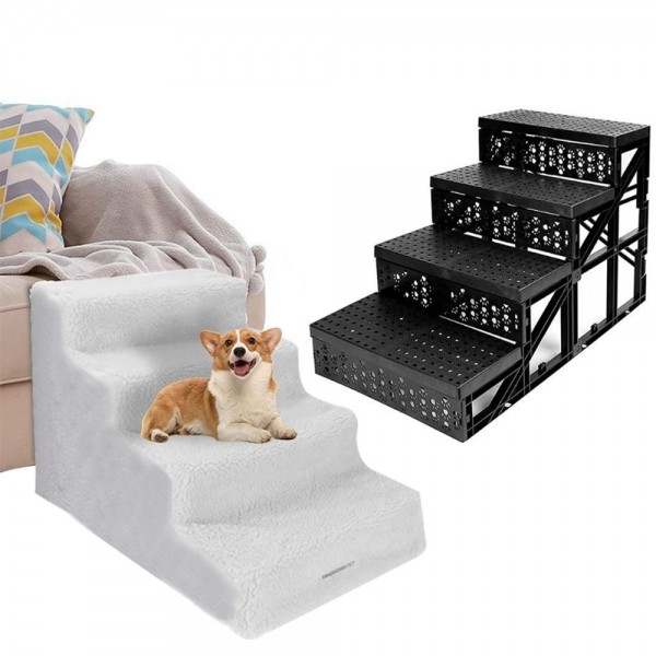 페오펫몰,딩동펫 강아지 뽀글이 조립식 계단