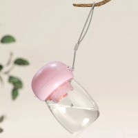 딩동펫 반려동물 2in1 휴대용 버섯 물병