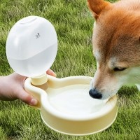 딩동펫 반려동물 나들이 전구 휴대용 접이식 물병 500ml