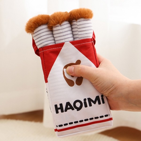 페오펫몰,딩동펫 강아지 담배 인형 삑삑이 장난감