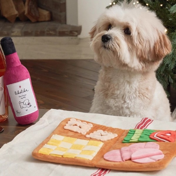 페오펫몰,딩동펫 강아지 소프트 메뉴판 다이어리 노즈워크 장난감