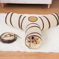 딩동펫 와이 바스락 접이식 터널 장난감