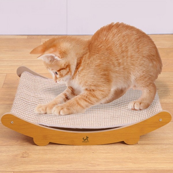 페오펫몰,딩동펫 고양이 사이잘 스크래쳐 해먹 캣 침대