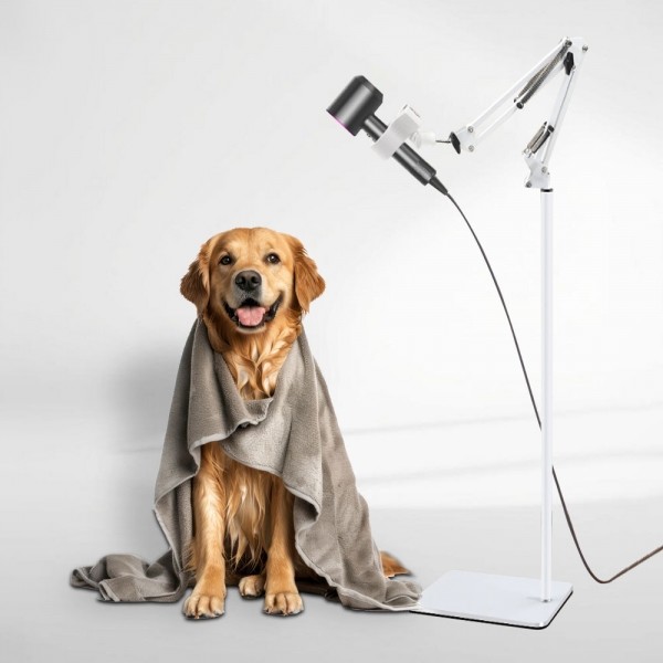 페오펫몰,딩동펫 반려동물 플로어 각도조절 드라이기 스탠드 거치대