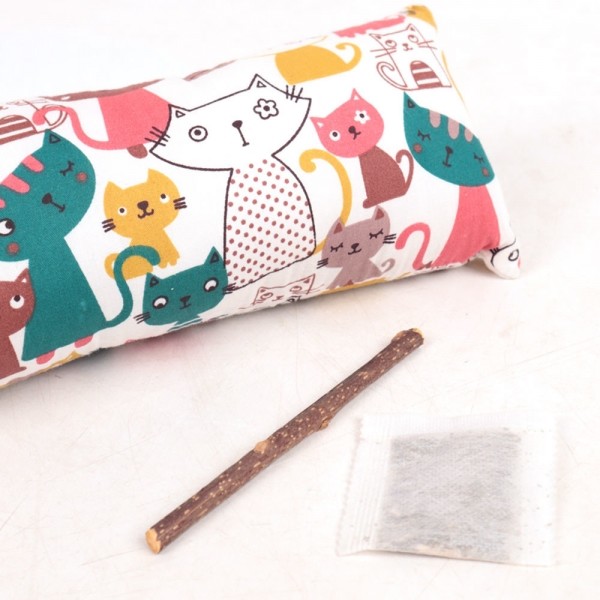 페오펫몰,딩동펫 고양이 볼드 마따따비 캣닢 쿠션 바스락 장난감