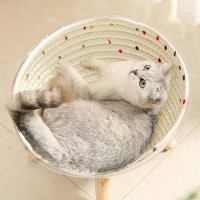 딩동펫 고양이 보울 스크래쳐 숨숨 바구니 하우스