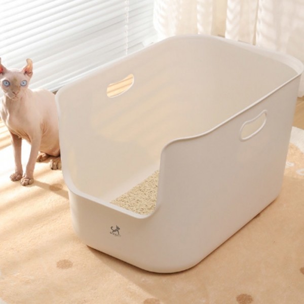 페오펫몰,딩동펫 고양이 심플 울트라 대용량 오픈형 화장실