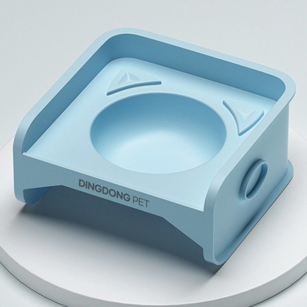 딩동펫 반려동물 네모캣 식탁 흘림방지 식기