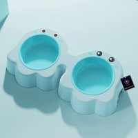 딩동펫 반려동물 문어 더블 보울 식기