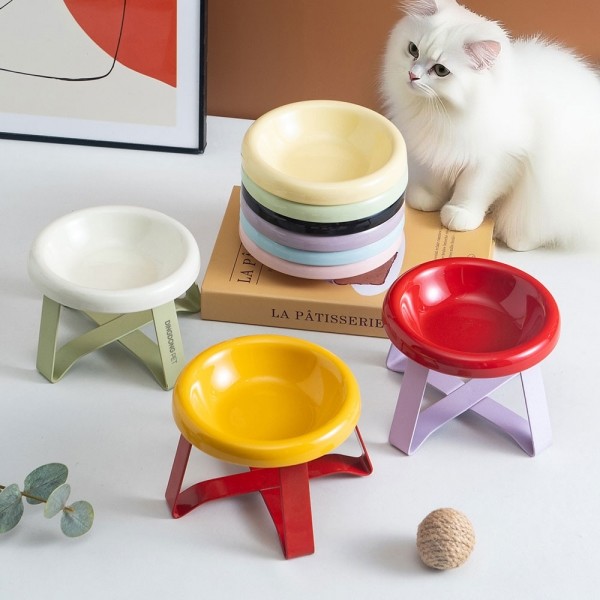 페오펫몰,딩동펫 반려동물 동글 마카롱 도자기 식기