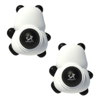 딩동펫 고양이 판다 회전 캣닢볼 장난감 2P 세트