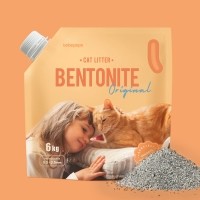 [댕냥데이특가]베베페페 고양이모래 응고형 프리미엄 벤토나이트 오리지널 6kg