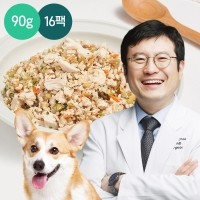 씽크라이크펫 강아지화식 강아지자연식 강아지습식 수제사료 90g 16팩