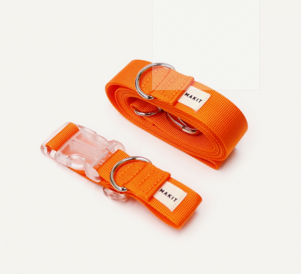 [메이킷] Orange 오렌지 목줄/리드줄