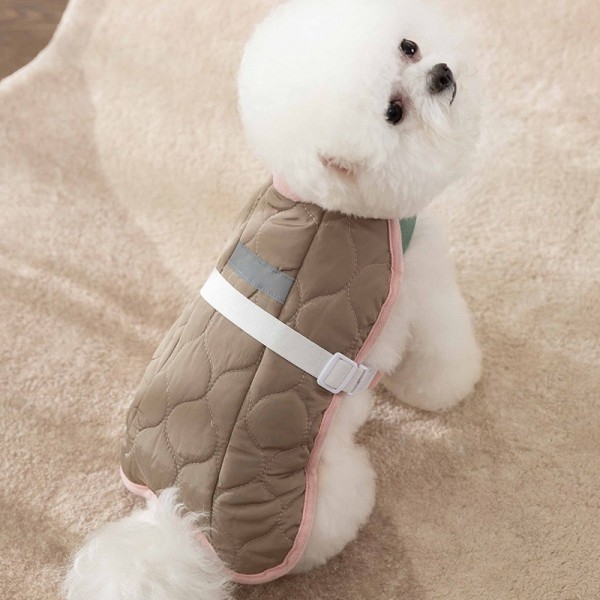 강아지조끼패딩 겨울 명품 진돗개 고양이